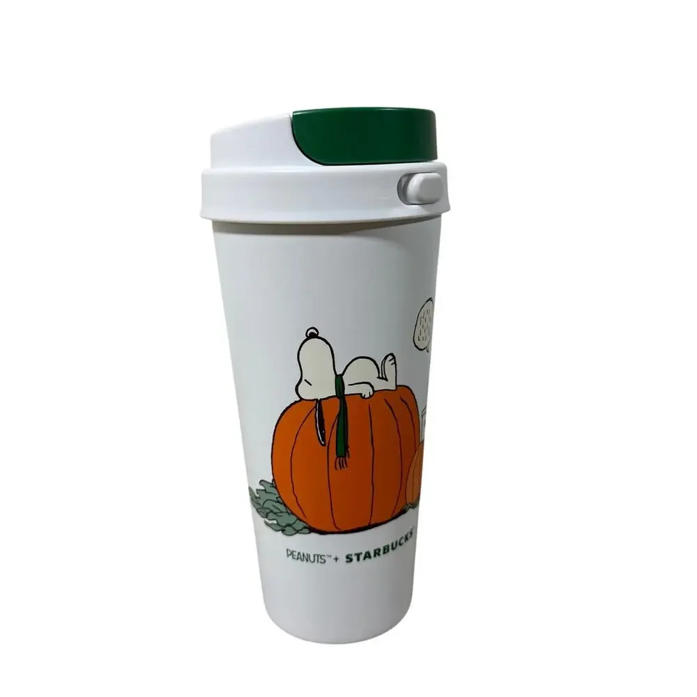 2026 Starbucks x Peanuts Snoopy Great Pumpkin Tumbler Limited Edition NWT